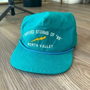 “I survived storms of 95” Unisex Rope Hat
